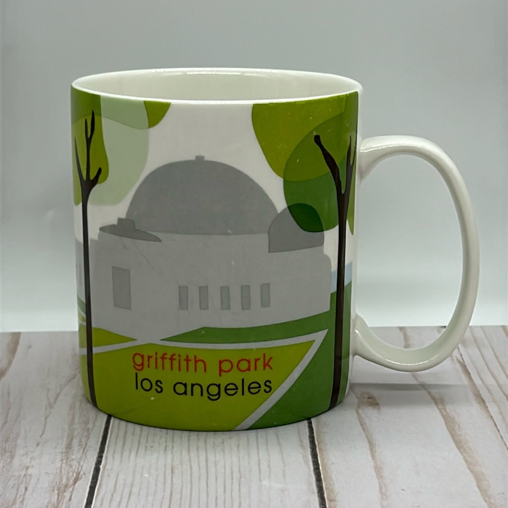 Starbucks Rare 2007 Griffith Park Observatory Los Angeles Coffee Mug